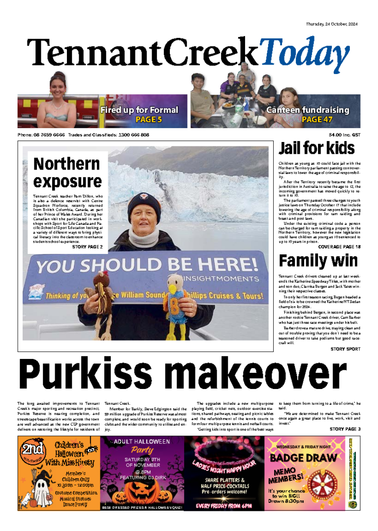 The Tennant Creek Today – 24th October 2024