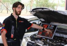 Students showing drive in VROOM