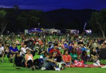 Families on song for Carols in the desert
