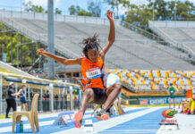Alice at All Schools Athletics