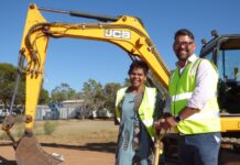 New skatepark construction underway