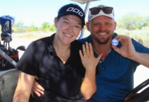 Oscar aces his birdie with 18th hole proposal