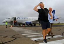 Perth flights going to plan