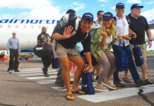 First Cairns flight for AirNorth