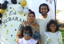 Alice celebrates Eid al-Fitr
