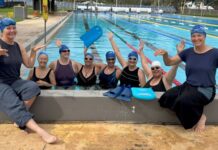 Swimming for a good cause