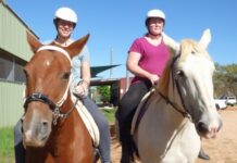Building independence through horsing around