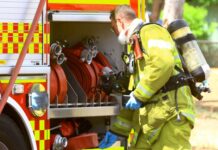 Overnight blaze in Tennant