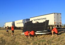 Hot battle as solar cars chase the sun