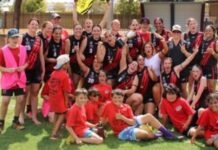 YDU and Spitfires win flags