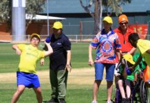 Mini Paralympics a hit