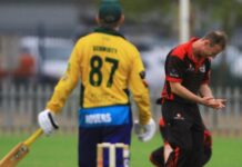 Drama as Sammy left hanging short of a ton