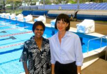 Sun shines on pool with Feds funding