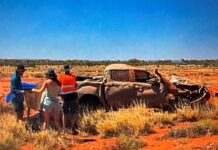 Two injured in crash after alleged fuel drive-off