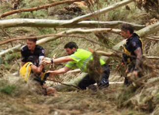 BREAKING: Women lucky to be alive after being swept off flooded causeway