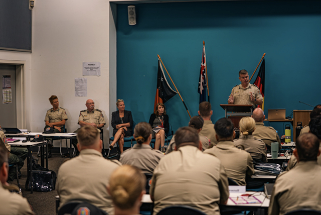 NT correctional officers in training