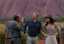 Royalty graces the Red Centre