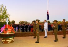Hundreds turn out for ANZAC Day services