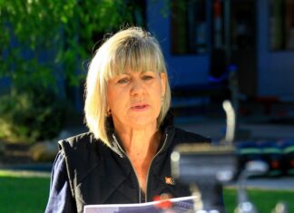 Minister caught up in melee