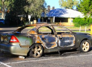 Police investigate early morning vehicle fire