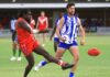 Eagles men climb to top after taking down West