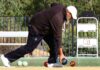Stiff breeze challenges bowlers