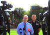 Arrests after businesses trashed in riot